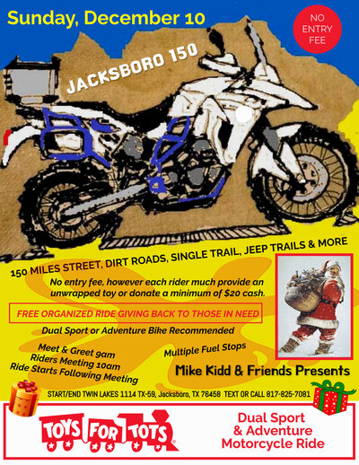 Texas Dual Sport Toys For Tots Two